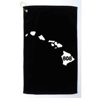Hawaii 808 Area Code Golf Towel