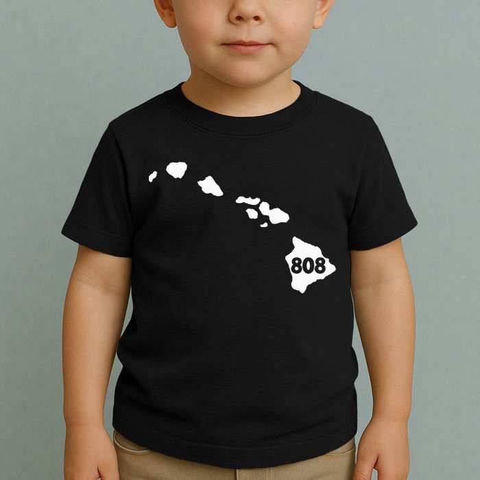 Hawaii 808 Area Code Toddler T-Shirt