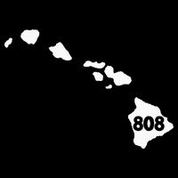 Hawaii 808 Area Code Wool Snapback Cap