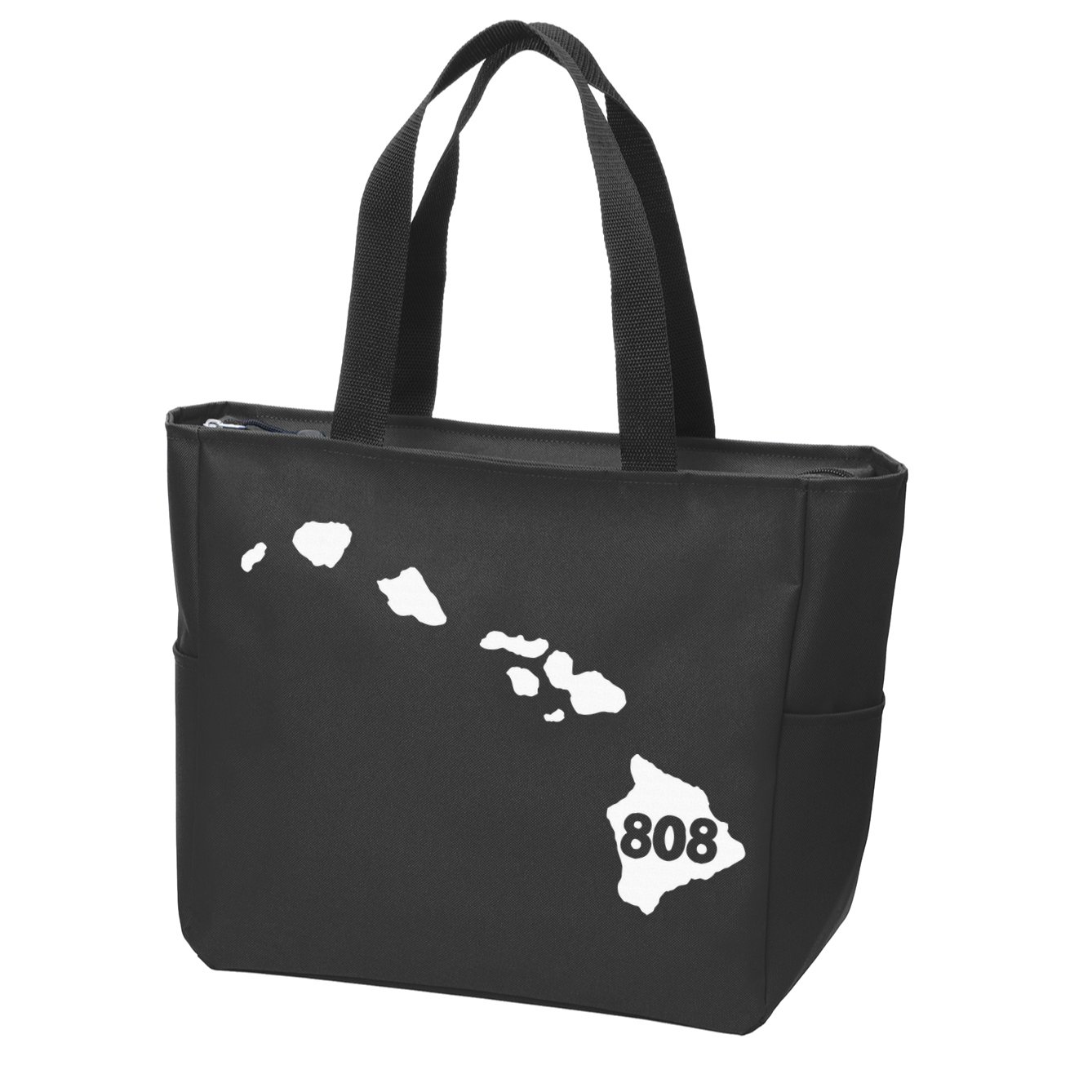 Hawaii 808 Area Code Zip Tote Bag