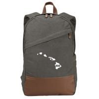 Hawaii 808 Area Code Cotton Canvas Backpack