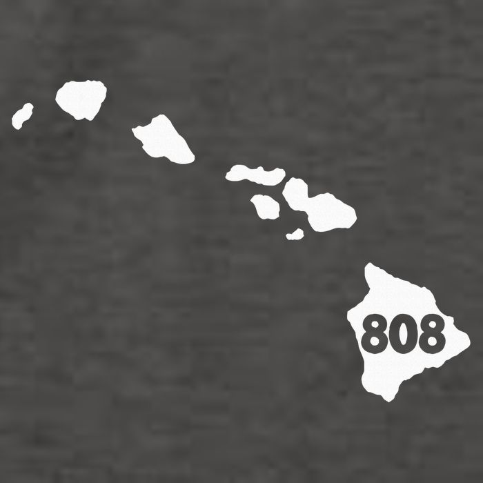 Hawaii 808 Area Code Vector Backpack