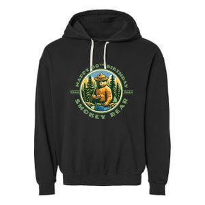 Happy 80th Birthday Bear 19442024 Garment-Dyed Fleece Hoodie