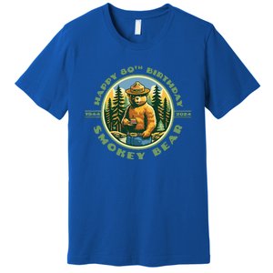 Happy 80th Birthday Bear 19442024 Premium T-Shirt