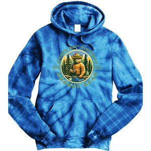 Happy 80th Birthday Bear 19442024 Tie Dye Hoodie