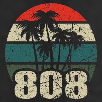 Hawaii 808 Oahu Waikiki Maui Kona Kauai Hawaiian Area Code Golf Towel