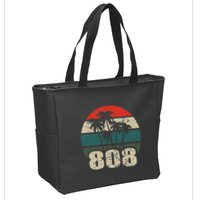Hawaii 808 Oahu Waikiki Maui Kona Kauai Hawaiian Area Code Zip Tote Bag