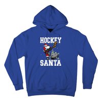 Hockey 812 Santa Hockey Player Christmas Cool Gift Hoodie