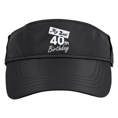 Humor 80 Year Old Bday 80 Birthday 80th Birthday Adult Drive Performance Visor