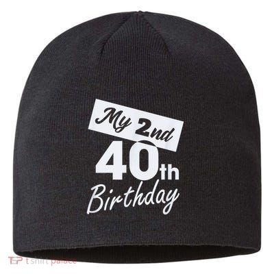 Humor 80 Year Old Bday 80 Birthday 80th Birthday Sustainable Beanie