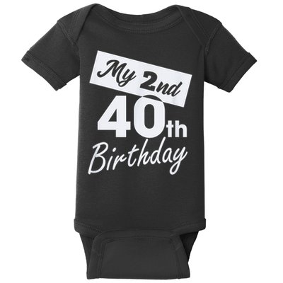 Humor 80 Year Old Bday 80 Birthday 80th Birthday Baby Bodysuit