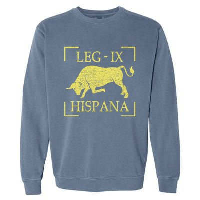 Hispana 9th Roman Empire Pedites Garment-Dyed Sweatshirt