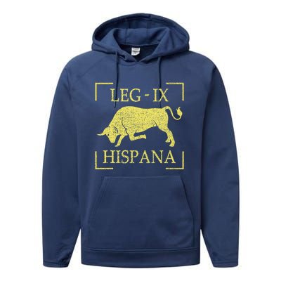 Hispana 9th Roman Empire Pedites Performance Fleece Hoodie