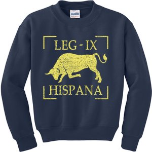 Hispana 9th Roman Empire Pedites Kids Sweatshirt