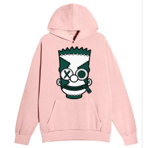 Hiphop 90s Streetwear Matching Oxidized Green 4s Urban Pullover Hoodie