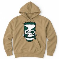 Hiphop 90s Streetwear Matching Oxidized Green 4s Hoodie