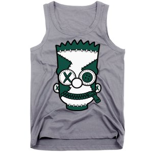 Hiphop 90s Streetwear Matching Oxidized Green 4s Tank Top