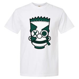 Hiphop 90s Streetwear Matching Oxidized Green 4s Garment-Dyed Heavyweight T-Shirt