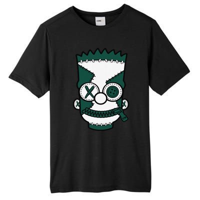 Hiphop 90s Streetwear Matching Oxidized Green 4s Tall Fusion ChromaSoft Performance T-Shirt