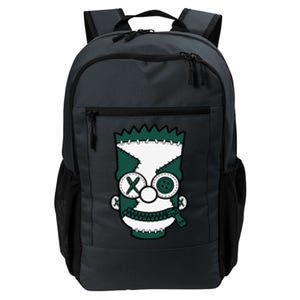 Hiphop 90s Streetwear Matching Oxidized Green 4s Daily Commute Backpack