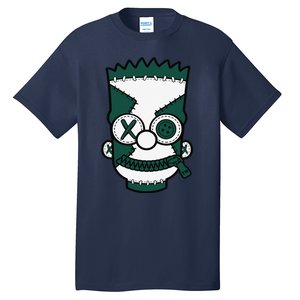 Hiphop 90s Streetwear Matching Oxidized Green 4s Tall T-Shirt