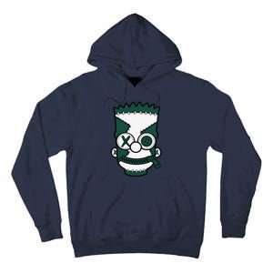 Hiphop 90s Streetwear Matching Oxidized Green 4s Tall Hoodie