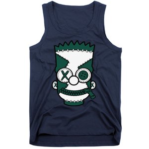 Hiphop 90s Streetwear Matching Oxidized Green 4s Tank Top