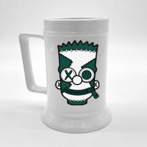 Hiphop 90s Streetwear Matching Oxidized Green 4s Beer Stein