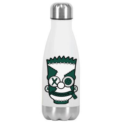 Hiphop 90s Streetwear Matching Oxidized Green 4s Stainless Steel Insulated Water Bottle