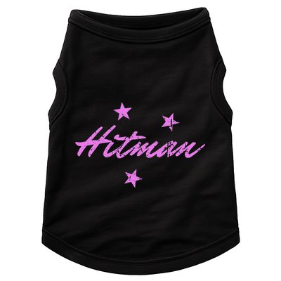 Hitman 90S Wrestling Fanatic Nostalgia Hart Vintage Graphic Doggie Tank