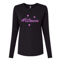 Hitman 90S Wrestling Fanatic Nostalgia Hart Vintage Graphic Womens Cotton Relaxed Long Sleeve T-Shirt