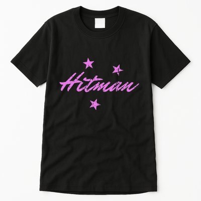 Hitman 90S Wrestling Fanatic Nostalgia Hart Vintage Graphic Tall T-Shirt