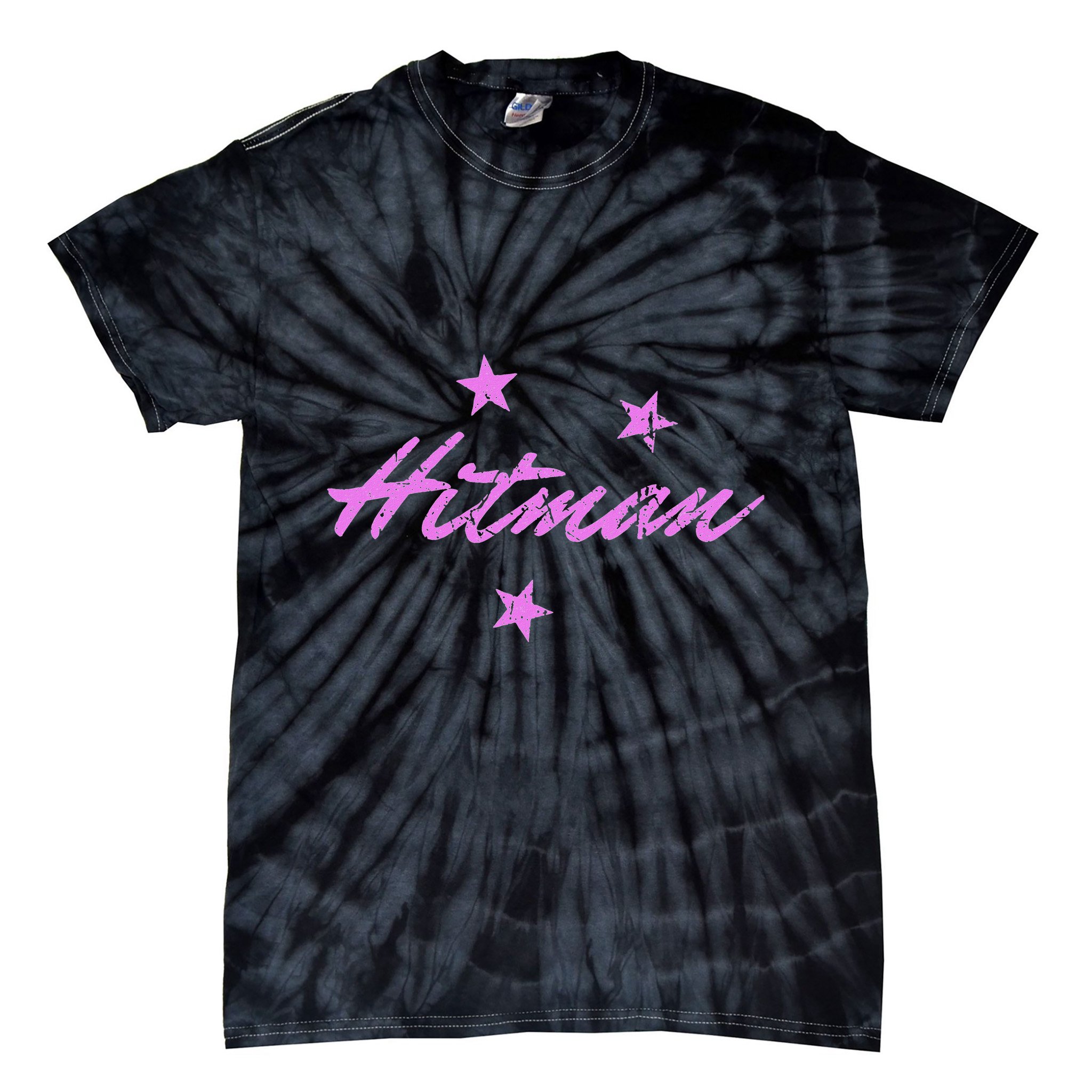 Hitman 90S Wrestling Fanatic Nostalgia Hart Vintage Graphic Tie-Dye T-Shirt