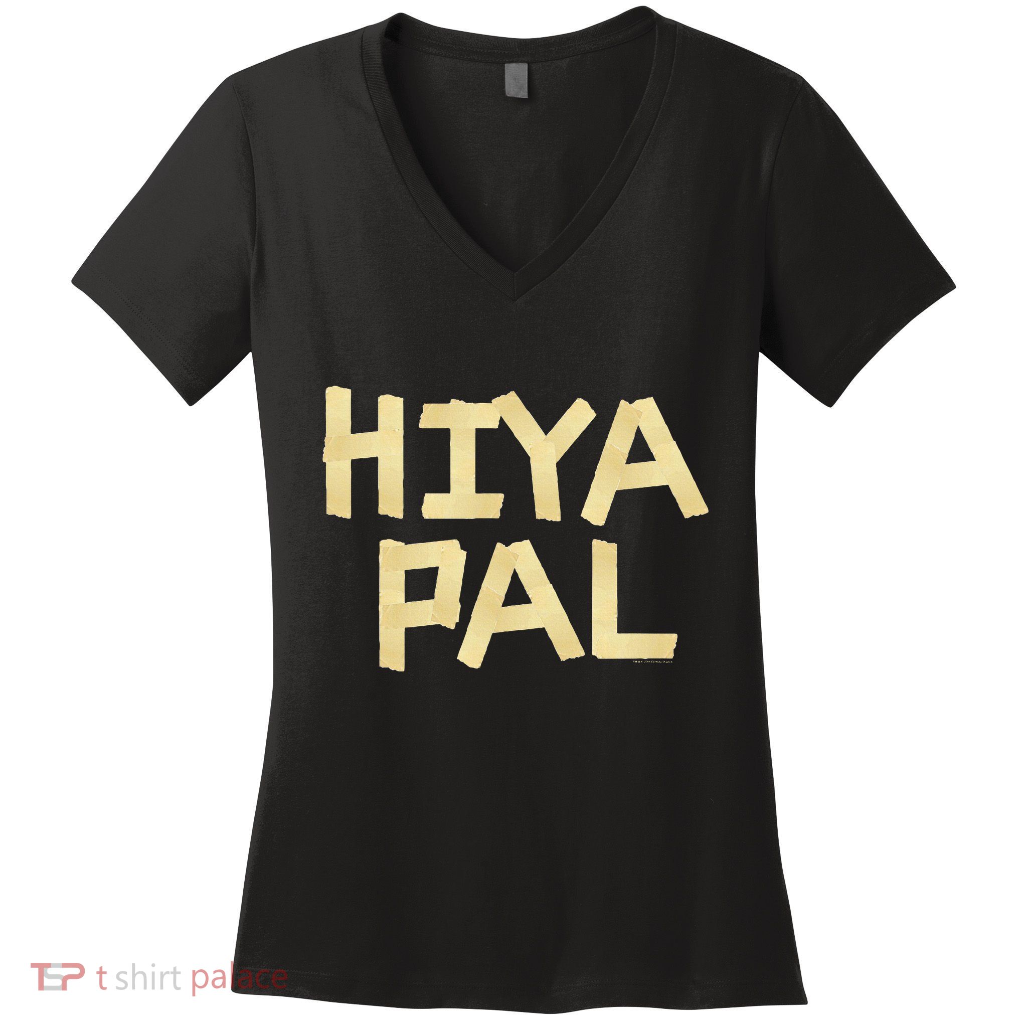 Home Alone 2 Sticky Bandits Masking Tape Quote Hiya Pal Women's V-Neck T-Shirt