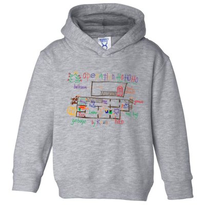 Home Alone 2 Christmas Kevin’S Drawing Operation Ho Ho Ho Toddler Hoodie