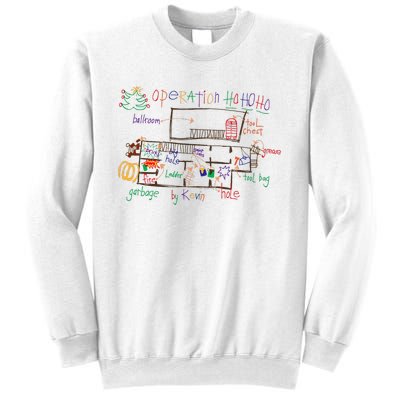 Home Alone 2 Christmas Kevin’S Drawing Operation Ho Ho Ho Sweatshirt