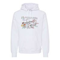 Home Alone 2 Christmas Kevin’S Drawing Operation Ho Ho Ho Premium Hoodie