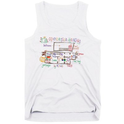 Home Alone 2 Christmas Kevin’S Drawing Operation Ho Ho Ho Tank Top