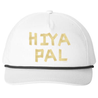 Home Alone 2 Sticky Bandits Masking Tape Quote Hiya Pa Snapback Five-Panel Rope Hat