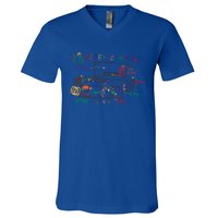 Home Alone 2 Christmas Kevin’S Drawing Operation Ho Ho Ho Gift V-Neck T-Shirt