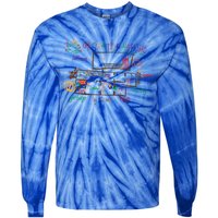 Home Alone 2 Christmas Kevin’S Drawing Operation Ho Ho Ho Gift Tie-Dye Long Sleeve Shirt