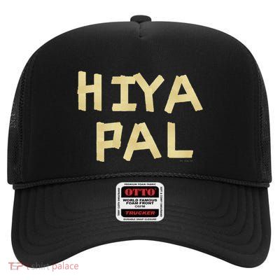 Home Alone 2 Sticky Bandits Masking Tape Quote Hiya Pal High Crown Mesh Back Trucker Hat