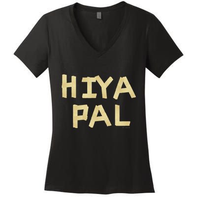 Home Alone 2 Sticky Bandits Masking Tape Quote Hiya Pal Women's V-Neck T-Shirt
