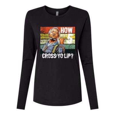 How About 5 Cross Yo Lips Son In Sanford City Womens Cotton Relaxed Long Sleeve T-Shirt