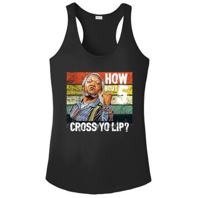 How About 5 Cross Yo Lips Son In Sanford City Ladies PosiCharge Competitor Racerback Tank