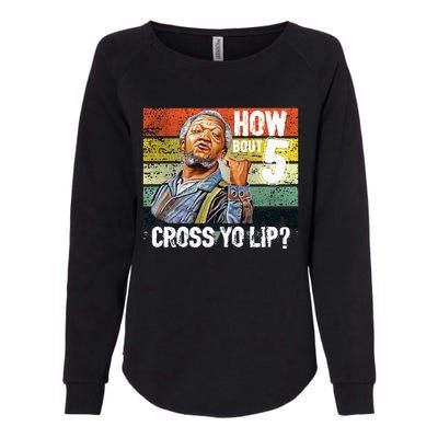 How About 5 Cross Yo Lips Son In Sanford City Womens California Wash Sweatshirt