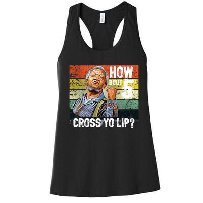 How About 5 Cross Yo Lips Son In Sanford City Women's Racerback Tank