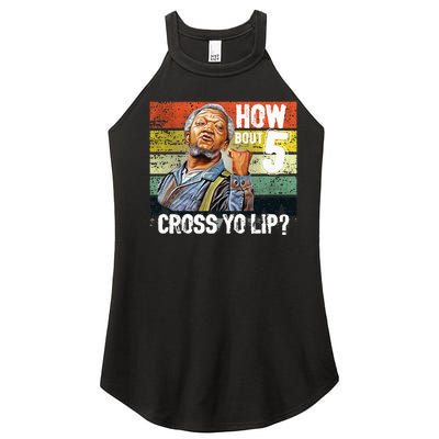 How About 5 Cross Yo Lips Son In Sanford City Women's Perfect Tri Rocker Tank