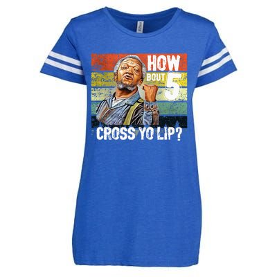 How About 5 Cross Yo Lips Son In Sanford City Enza Ladies Jersey Football T-Shirt