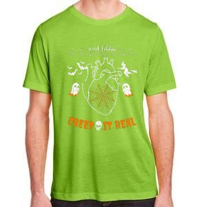 Heart Anatomy Anatomical Heart Halloween Nurse Adult ChromaSoft Performance T-Shirt